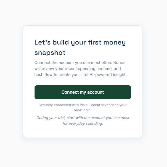 Connect your banks securely